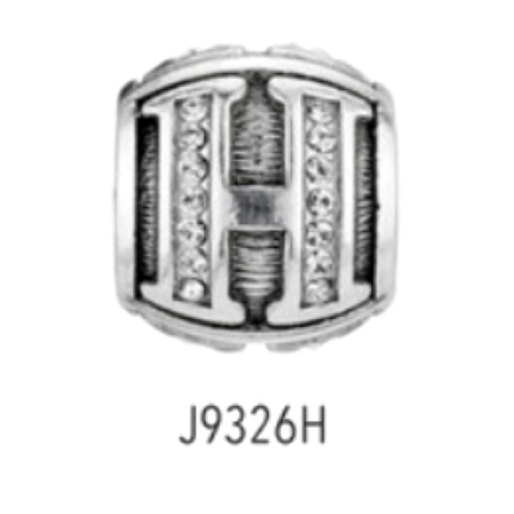 Brighton Charm / Alpha Bead / Letter H